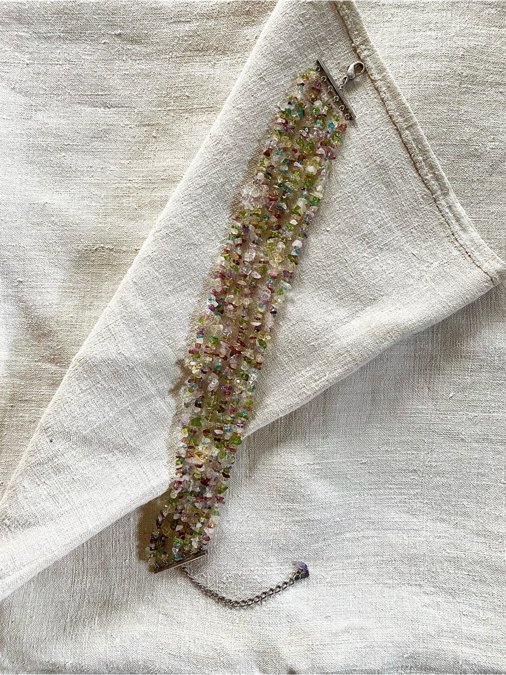 Suzanne Kalan 925 Gemstone Crystal Bracelet - Picture 5 of 5
